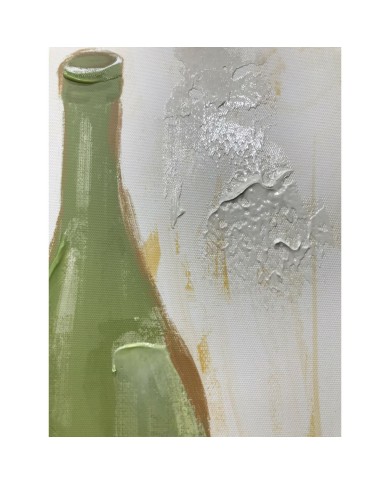 Quadro Home ESPRIT Giallo Azzurro Mediterraneo 60 x 4 x 80 cm (4 Unità)