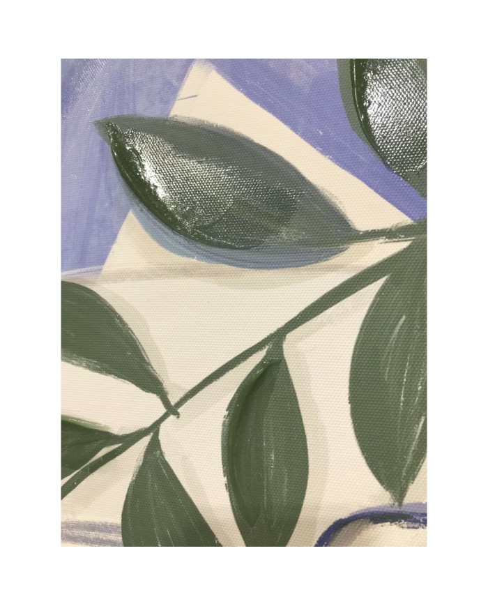 Quadro Home ESPRIT Giallo Azzurro Mediterraneo 60 x 4 x 80 cm (4 Unità)