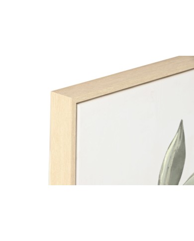 Quadro Home ESPRIT Giallo Beige Cottage 80 x 4 x 80 cm (2 Unità)