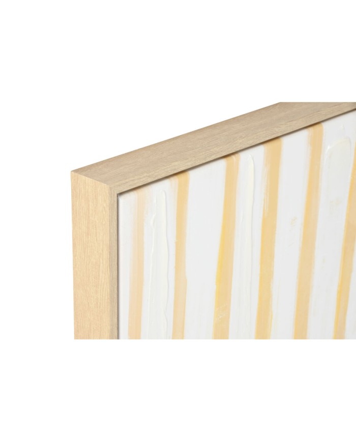 Quadro Home ESPRIT Giallo Azzurro Mediterraneo 60 x 4 x 80 cm (4 Unità)