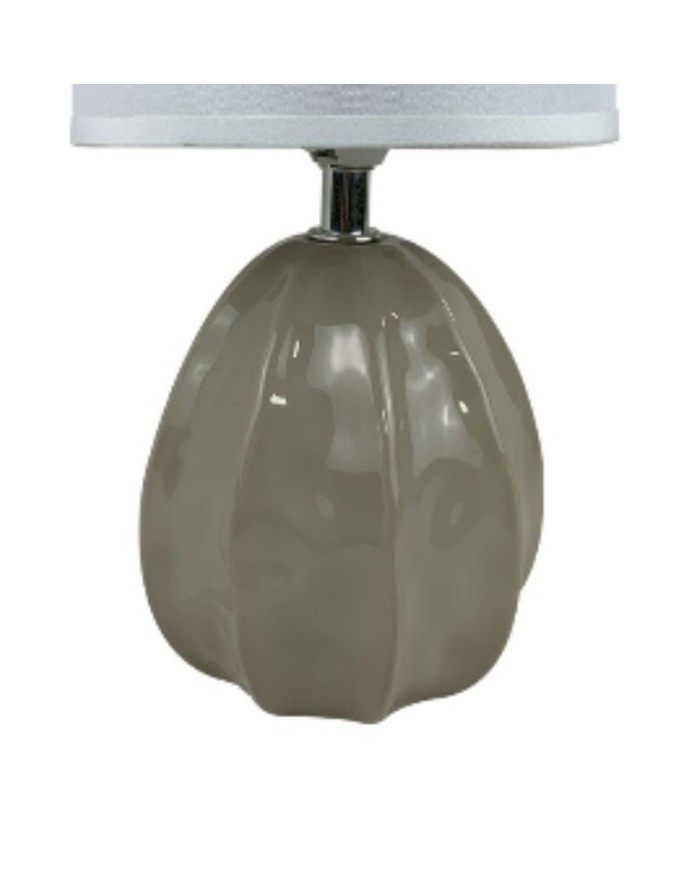 Lampada da tavolo Versa Mery 25 W Beige Ceramica 14 x 27 x 11 cm Lampada da tavolo Versa Mery 25 W Beige Ceramica 14 x 27 x 11 cm