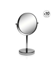 Specchio Ingranditore Versa x10 Metallo Specchio 11,8 x 29,5 x 18 cm