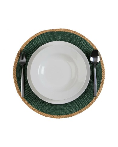 Sottopentola Versa Verde Juta polipropilene Giacinto d'acqua 38 x 38 cm