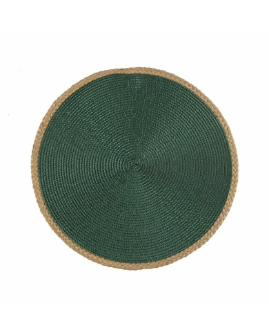 Sottopentola Versa Verde Juta polipropilene Giacinto d'acqua 38 x 38 cm