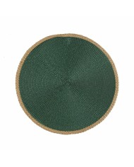 Sottopentola Versa Verde Juta polipropilene Giacinto d'acqua 38 x 38 cm