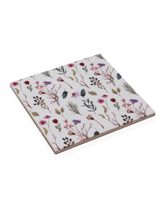 Sottopentola Versa Sansa Ceramica Fiori 15 x 0,7 x 15 cm Sottopentola Versa Sansa Ceramica Fiori 15 x 0,7 x 15 cm