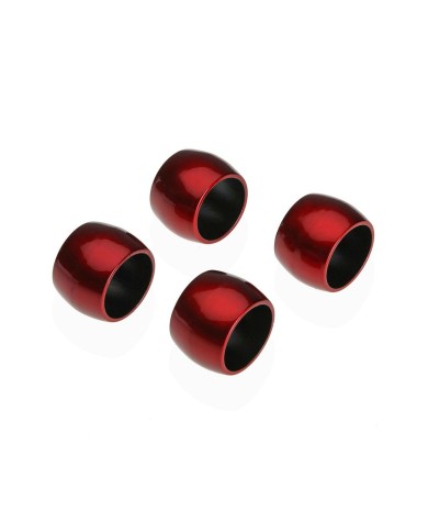 Anello portatovagliolo Versa Rosso polipropilene 4,7 x 3,2 x 4,7 cm 4 Pezzi Anello portatovagliolo Versa Rosso polipropilene 4,7 x 3,2 x 4,7 cm 4 Pezzi