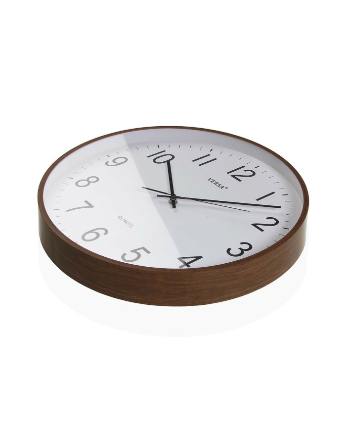 Orologio da Parete Versa Plastica Quarzo Legno MDF 5,5 x 40 x 40 cm Orologio da Parete Versa Plastica Quarzo Legno MDF 5,5 x 40 x 40 cm