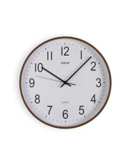 Orologio da Parete Versa Plastica Quarzo Legno MDF 5,5 x 40 x 40 cm Orologio da Parete Versa Plastica Quarzo Legno MDF 5,5 x 40 x 40 cm