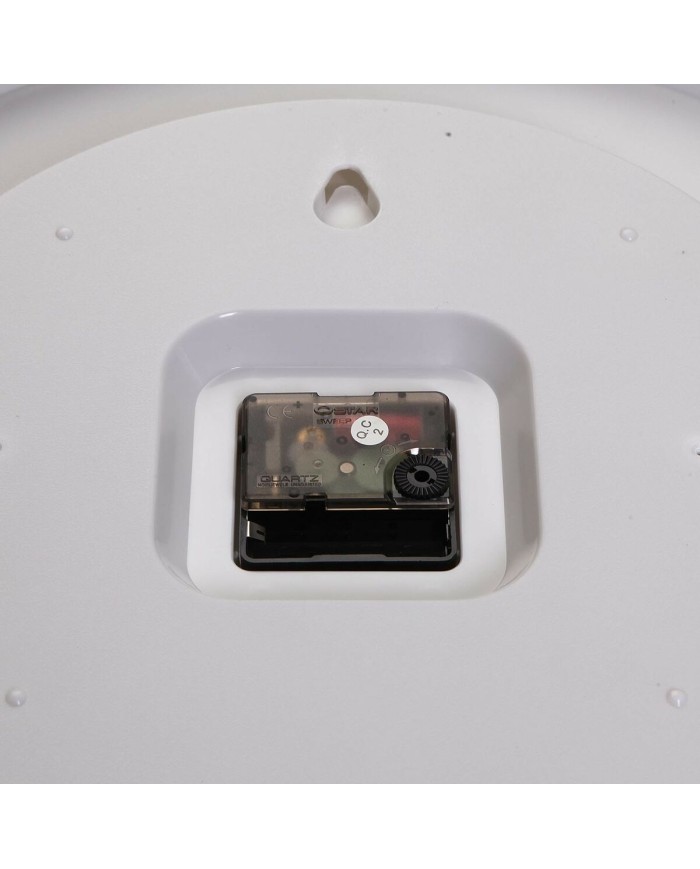 Orologio da Parete Versa Plastica Quarzo Legno MDF 5 x 35 x 35 cm