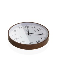 Orologio da Parete Versa Plastica Quarzo Legno MDF 5 x 35 x 35 cm
