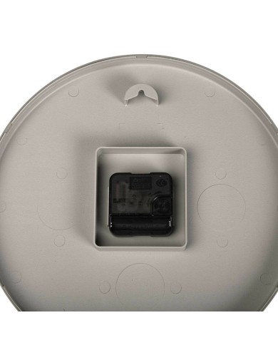 Orologio da Parete Versa Grigio Plastica 3,7 x 30 x 30 cm