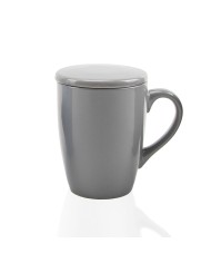 Tazza con Filtro per Infusioni Versa Grigio