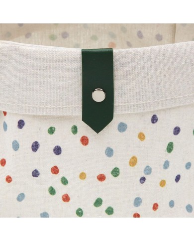 Set di Cestini Versa Dotty 14 x 14 x 14 cm Set di Cestini Versa Dotty 14 x 14 x 14 cm