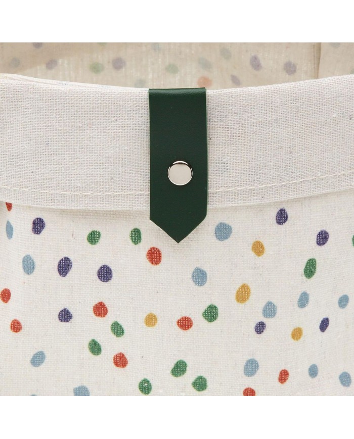 Set di Cestini Versa Dotty 14 x 14 x 14 cm Set di Cestini Versa Dotty 14 x 14 x 14 cm