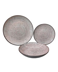 Set di Stoviglie Vivalto LFP-110/85/LFTP-90 1 Bianco Vetro opalino (2 Unità)