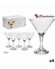Bicchiere da cocktail Pasabahce 1002401-44410 Trasparente Vetro 190 ml 33 x 15 x 22 cm 10,7 x 13,5 cm 6 Pezzi