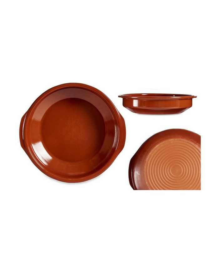 Teglia 0136 Mele Argilla cotta 38 x 7 x 36 cm (6 Unità)