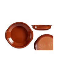 Teglia 0136 Mele Argilla cotta 38 x 7 x 36 cm (6 Unità)