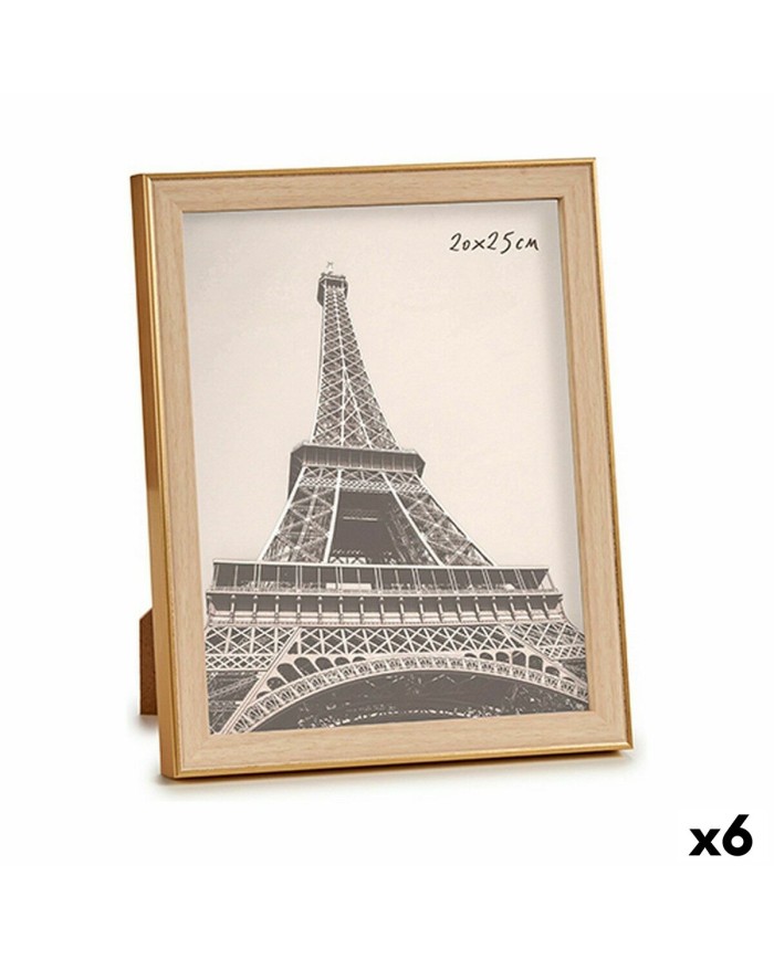 Cornice Portafoto WPC1920MG-4 Marrone Dorato Vetro polipropilene (6 Unità) Cornice Portafoto WPC1920MG-4 Marrone Dorato Vetro polipropilene (6 Unità)