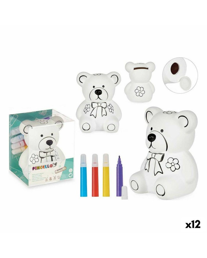 Salvadanaio Pincello 19281 Ceramica (12 Unità) Salvadanaio Pincello 19281 Ceramica (12 Unità)