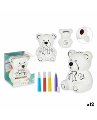 Salvadanaio Home ESPRIT Metallo Vintage Cabina 12 x 12 x 28,5 cm Salvadanaio Home ESPRIT Metallo Vintage Cabina 12 x 12 x 28,5 cm