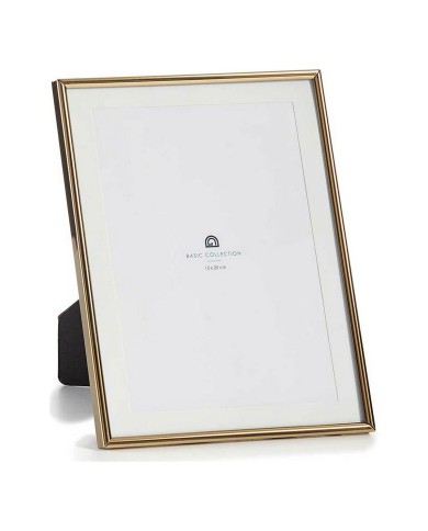 Cornice Portafoto MS61001-MAT GOLD Dorato Cristallo Acciaio (12 Unità) Cornice Portafoto MS61001-MAT GOLD Dorato Cristallo Acciaio (12 Unità)