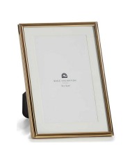 Cornice Portafoto MS610001-MAT GOLD Dorato Cristallo Acciaio (12 Unità)