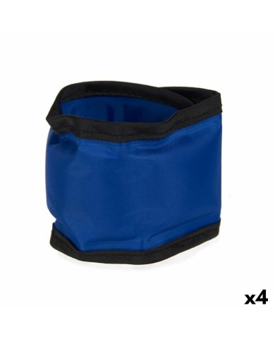 Collare per Cani Azzurro Nero PVC Gel 6,3 x 1 x 30 cm Refrigerante (4 Unità) Collare per Cani Azzurro Nero PVC Gel 6,3 x 1 x 30 cm Refrigerante (4 Unità)