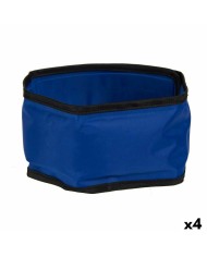 Collare per Cani Azzurro Nero PVC Gel 6,5 x 1 x 45 cm Refrigerante (4 Unità) Collare per Cani Azzurro Nero PVC Gel 6,5 x 1 x 45 cm Refrigerante (4 Unità)