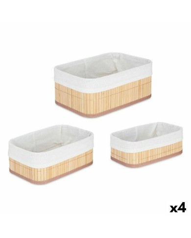 Set di Scatole per Sistemare Impilabili Kipit BA1317-437 31 x 12 x 21 cm 4 Unità Set di Scatole per Sistemare Impilabili Kipit BA1317-437 31 x 12 x 21 cm 4 Unità
