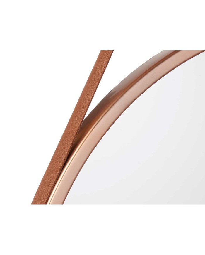 Specchio da parete 1268 Marrone Bronce 45 x 45 x 3 cm (4 Unità)