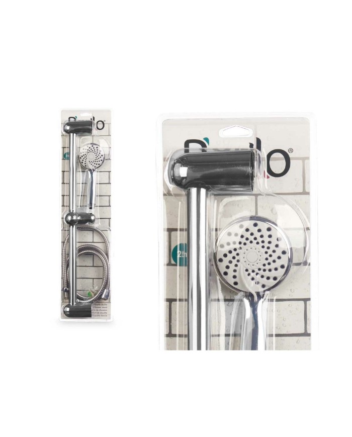 Set doccia Berilo 168 Bianco Argentato Metallo