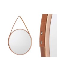 Specchio da parete 1268 Marrone Bronce 45 x 45 x 3 cm (4 Unità)