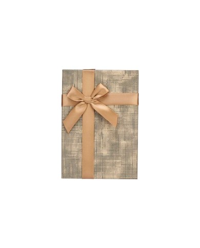 Set di Scatole Decorative Pincello 138 Marrone Nero Cartone Righe Fiocco 3 Pezzi Set di Scatole Decorative Pincello 138 Marrone Nero Cartone Righe Fiocco 3 Pezzi