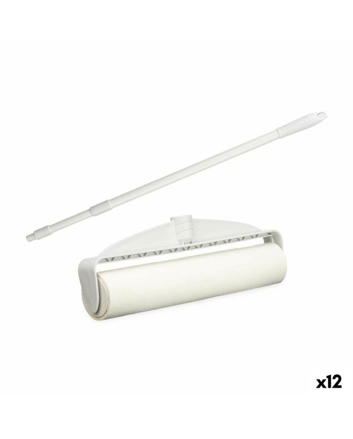 Levapelucchi Bianco 25 x 70 x 6,5 cm Telescopico (12 Unità)