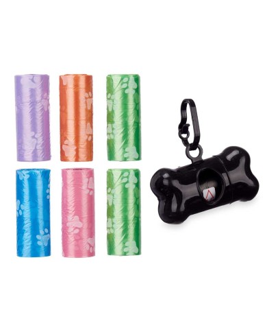 Dispenser di Buste per Animali Domestici Plastica Set (12 Unità) Dispenser di Buste per Animali Domestici Plastica Set (12 Unità)