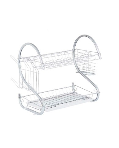 Scolapiatti da Lavandino Kinvara W3816-1050 Bianco 45,5 x 24,5 x 37,5 cm