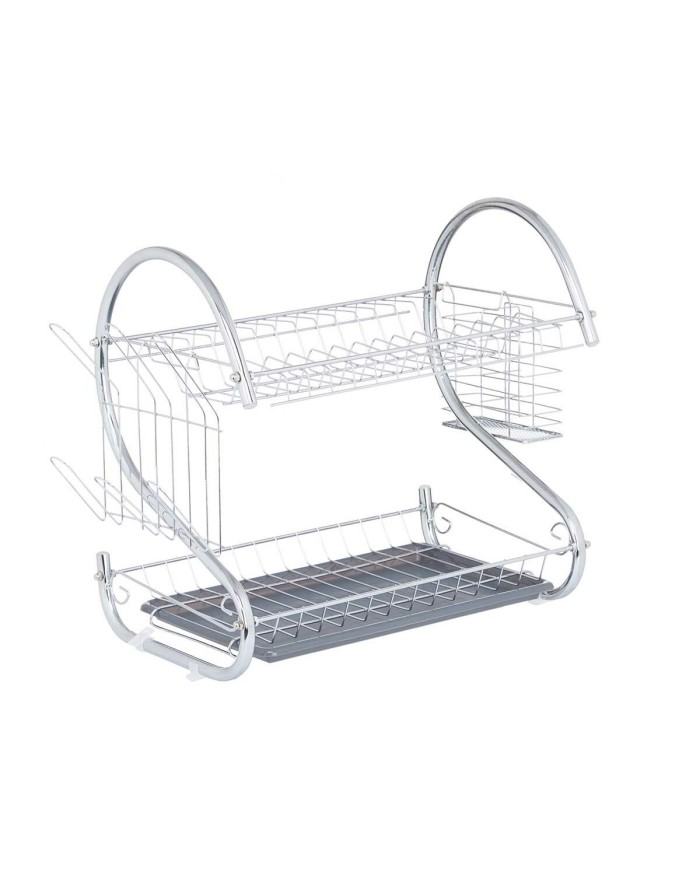 Scolapiatti da Lavandino Kinvara W3816-1050 Grigio 45,5 x 24,5 x 37,5 cm Scolapiatti da Lavandino Kinvara W3816-1050 Grigio 45,5 x 24,5 x 37,5 cm