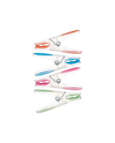 Mollette per Panni Multicolore Silicone Plastica 20 Pezzi Set (24 Unità) Mollette per Panni Multicolore Silicone Plastica 20 Pezzi Set (24 Unità)