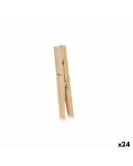 Mollette per Panni Legno 24 Pezzi Set (24 Unità)