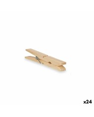Mollette per Panni Legno 24 Pezzi Set (24 Unità)