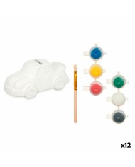 Salvadanaio da Dipingere Pincello BS2207 Bianco 12,4 x 8,6 x 9,9 cm Furgone (12 Unità) Salvadanaio da Dipingere Pincello BS2207 Bianco 12,4 x 8,6 x 9,9 cm Furgone (12 Unità)