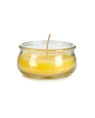 Candela Ibergarden HL-G60CIT Giallo Vetro Cera 7,7 x 4 x 7,7 cm (24 Unità)