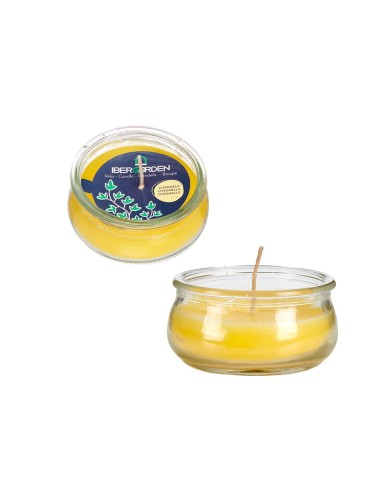 Candela Ibergarden HL-G60CIT Giallo Vetro Cera 7,7 x 4 x 7,7 cm (24 Unità) Candela Ibergarden HL-G60CIT Giallo Vetro Cera 7,7 x 4 x 7,7 cm (24 Unità)