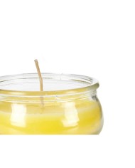 Candela Ibergarden HL-G60CIT Giallo Vetro Cera 7,7 x 4 x 7,7 cm (24 Unità)