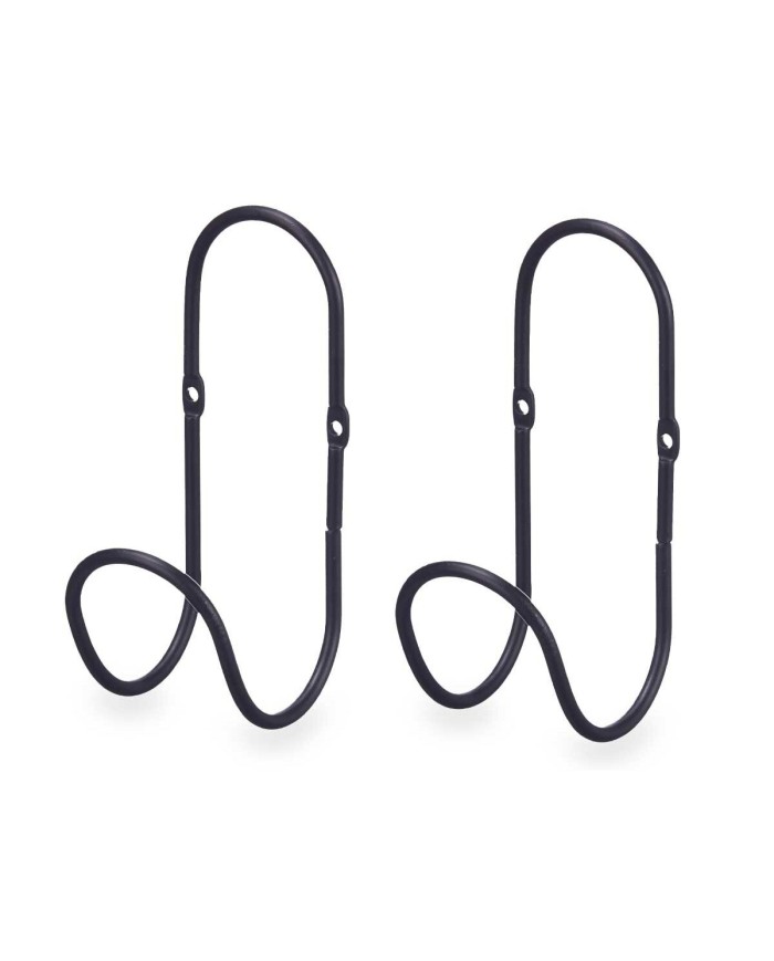 Grucce Nero Metallo Set 2 Pezzi (6 Unità)