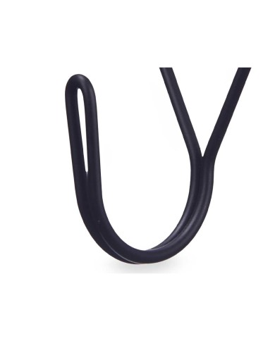 Grucce Nero Metallo Triangolare Set 3 Pezzi (6 Unità) Grucce Nero Metallo Triangolare Set 3 Pezzi (6 Unità)