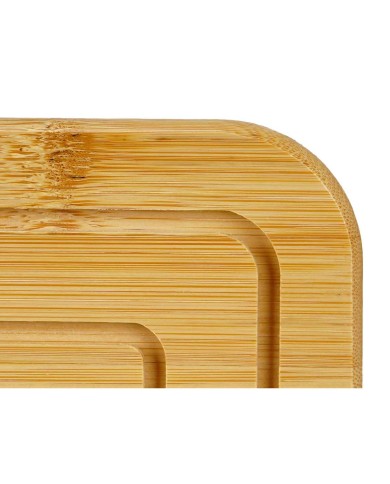 Sottopentola Kinvara 896 Naturale Bambù Quadrato 19 x 1 x 19 cm (24 Unità)