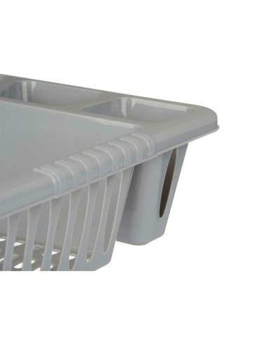 Scolapiatti da Lavandino Kinvara YMA04 1098 01 Argentato 40 x 8 x 29,5 cm (24 Unità)